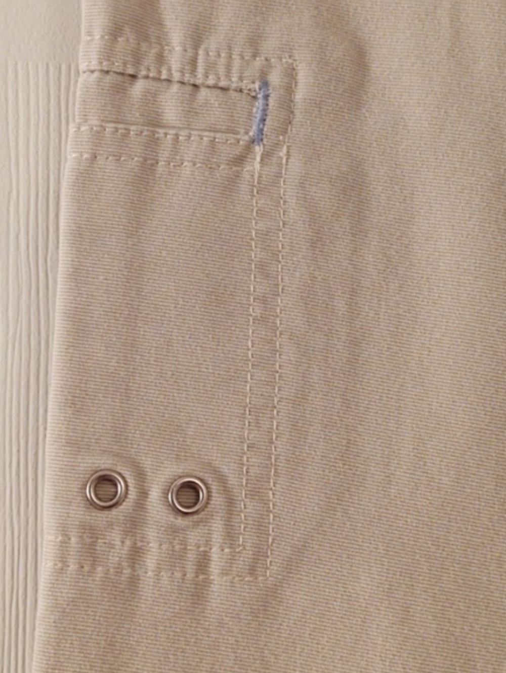 Beige Casual Straight-Leg Pants - Picture 6 of 10